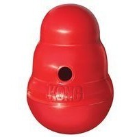 Kong Snack Dispenser Wobbler Rot Smal - 15x11x11 cm