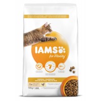 10kg Iams Katze Hairball Control 