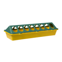 Olba Kükenfuttertrog Kunststoff Gelb&Grün - Futtertrog - 30 cm