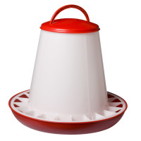 Olba Futtersilo Kunststoff Rot - Futtertrog - 6 kg