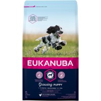 15 kg Eukanuba Puppy Medium Huhn 