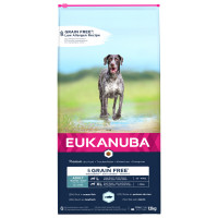 Eukanuba Adult Large Grain Free Seefisch - Hundefutter - 12 kg