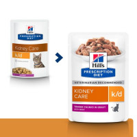 Hills Prescription Diet Feline K/D Kidney Care Rind 12x85 gr