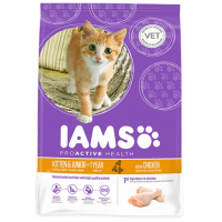 10kg Iams Cat Kitten/Junior mit Huhn