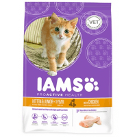 10kg Iams Cat Kitten/Junior mit Huhn (WEG=WEG, Max. 2 pro Bestellung)