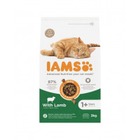 3 kg Iams Katze Adult mit Lamm/Huhn
