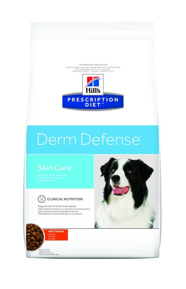 12 kg Hills Prescription Diet Canine Derm Defense Skin Care
