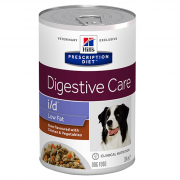 Hill's Prescription Diet i/d Low Fat Canine  Ragout mit Hühner und Gemüsegeschmack Dose 354g Mit ActivBiome+
