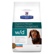 6 kg Hills Prescription Diet Canine W/D Low Fat/Diabetic/Gastrointestinal Mini