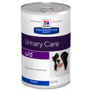 Hills Prescription Diet Canine U/D Non Struvite/Urinary Tract Health 12x370 gr