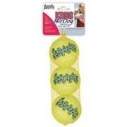 KONG Squeakair Balls Premium-Hundespielzeug Zahnschonende Quietsch-Tennisbälle Grosse Hunde (1 Packung)
