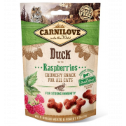 Carnilove Cat Crunchy Snack - Duck with Raspberries - 50 G
