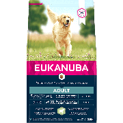 12kg Eukanuba Adult Large Lamm/Reis