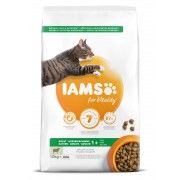 10 kg Iams Katze Adult mit Lamm/Huhn  (WEG=WEG, Max. 2 pro Bestellung)