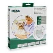 Petsafe Staywell Hunde- und Katzenklappe 280 Weiss Durchsichtig - 29.4x29.9x5 cm