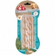 8in1 Delights Pro Dental Twisted Sticks gesunder Kausnack zur Zahnpflege 10 Stück (55 g)
