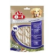 8in1 Delights Beef Twisted Sticks gesunder Kausnack für sensible Hunde 35 Stück (190 g)
