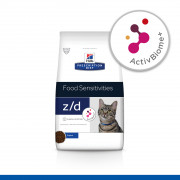 2 kg Hills Prescription Diet Feline Z/D Food Sensitivities