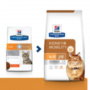 3kg Hill's Prescription Diet Feline K/D + Mobility