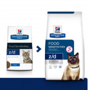 6 kg Hills Prescription Diet Feline Z/D Food Sensitivities