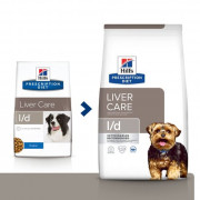 10 kg Hill's Prescription Diet Canine L/D Liver Care hundefutter