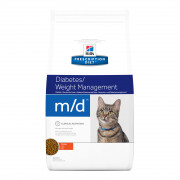 3kg Hills Prescription Diet Feline M/D Glucose/Weight Management