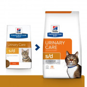 1,5 kg Hills Prescription Diet Feline S/D Urinary Care
