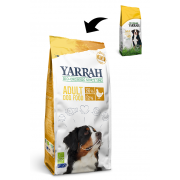 15 kg Yarrah Hund Bio Adult Huhn/Getreide