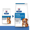 12kg Hill's Prescription Diet Canine Derm Complete (NIEUW)