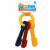 Nylabone Puppy Teething Key Flexibel Gelb&Blau&Rot - Hundespielzeug - Mittel Bis 16kg