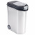 Curver Futtertonne Metallisch Silber&Schwarz - Hundefutterbehälter - 54 l