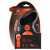 Flexi Rollleine New Neon Tape M 5 m - Hundeleine - Schwarz&Orange