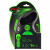 Flexi Rollleine New Neon Tape M 5 m - Hundeleine - Schwarz&Grün