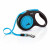 Flexi Rollleine New Neon Tape M 5 m - Hundeleine - Schwarz&Blau