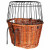 Trixie Fahrradkorb Lenker - Hunde-Fahrradzubehör - 44x48x33 cm Natur