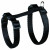 Trixie Katzengeschirr mit Leine - Katzenharness - 27-45 cm/10 mmx120 cm Mehrfarbig