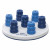 Trixie Dog Activity Mini Solitaire Strategiespiel - Hundespielzeug - Ø20 cm Dunkelblau Weiß Orange 1 Stück Level 1