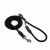 Hunter Varioline Freestyle Nylon Rund - Hundeleine - Schwarz