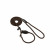Hunter Schleppleine Freestyle Nylon Rund - Hundeleine - Braun