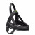 Hunter Geschirr Norweger Racing Nylon Schwarz&Schwarz - Hundegeschirr - 60x75x2.5 cm