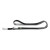 Hunter Trainingsleine Neopren Nylon Schwarz&Grau - Hundeleine - 200x2,0 cm