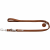 Hunter Verstellbare Führleine Leder Cognac - Hundeleine - 200x1.3 cm