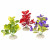 Aqua Della Dekorationspflanze Crassula - Aquarium - Kunstpflanze - 16 cm Sortiert