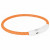 Trixie Usb Flash Leuchtender Schlauch Ø 7 mm Orange - Hundesicherheitslicht - Xs-S
