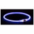 Trixie Usb Flash Leuchtendes Band Ø 8 Mm Blau - Hundesicherheitslicht - L-XL