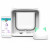 Sureflap Mikrochip Katzenklappe Connect Bundle - Katzenklappe - Weiß