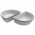 Surefeed Set A 2 Halbe Schalen Für Mikrochip Futterautomat Connect 10.5x19.5x3.8 cm - Katzenfutternapf - Grau