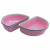 Surefeed Set A 2 Halbe Schalen Für Mikrochip Futterautomat Connect 10.5x19.5x3.8 cm - Katzenfutternapf - Rosa