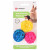 Flamingo Nagetierspielzeug Wicki Balls - Spielzeug - 3.5x3.5 cm Blau Gelb Rosa