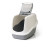Savic Katzentoilette Nestor - Katzenklo - 56x39x38.5 cm Grau Grün